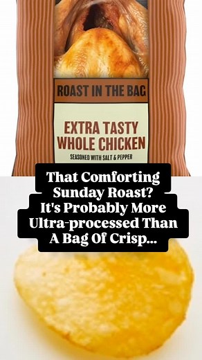 Katrina Sabourin on Instagram: "You think a Sunday roast is the most wholesome meal of the week… But what if I told you it’s often more ultra-processed than a packet of crisps? 😳 From pre-marinated meats and packet stuffing to instant gravy and frozen Yorkshire puds — these “staples” are packed with additives, stabilisers, emulsifiers and seed oils. ⚠️ It’s easy to overlook. But over time, these ingredients add up. This week inside my subscriber group, we’re stripping the roast back to basics: