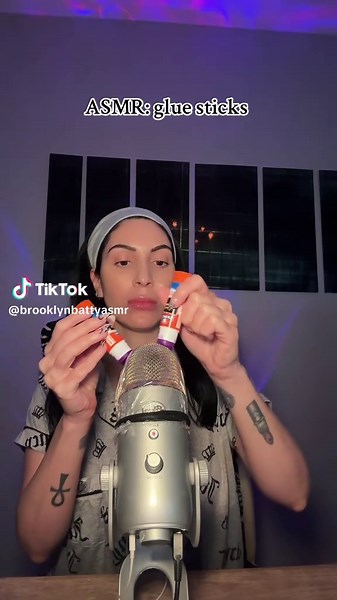 Exploring ASMR with Glue Sticks