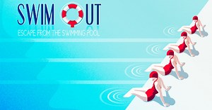 暑假泳池模擬《Swim Out》PC、手機雙平台上市，穿過人潮游出生天