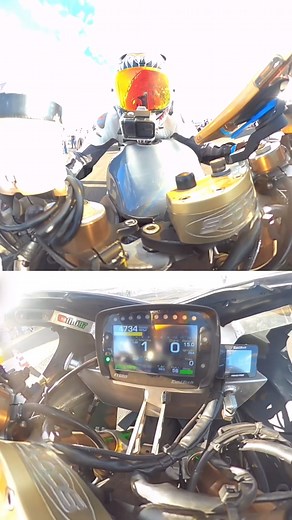 2.4M views · 29K reactions | New Record! FASTEST motorcycle?! Murilo Gomes has secured the South American RECORD for the fastest motorcycle in the 1/2 mile! Watch our FT600 putting in work while his Turbo Hayabusa reaches 232.6 mph!  #FuelTechEverywhere #FuelTechUSA #FuelTech #Motorcycle #DragRacing | FuelTech USA | Facebook
