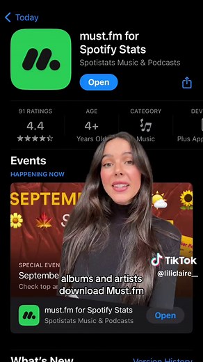 Track Your Spotify Statistics with Must.fm