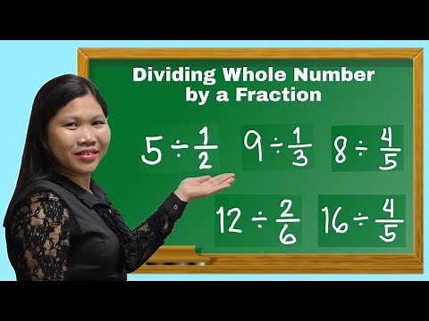 Dividing Simple Fraction, Whole Number by a Fraction and Vice Versa