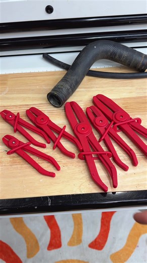 6-Piece Hose Pinch Off Pliers for Safe Automotive Repairs