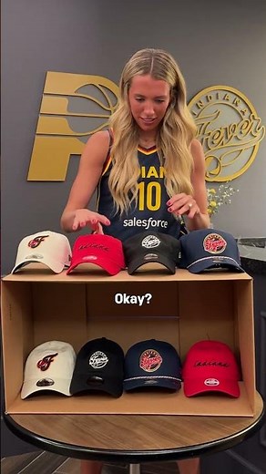 "How did I just have this?" 😂 Lexie Hull Plays The Hat Match Game 🧢