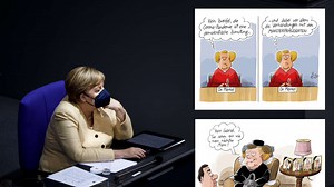 Das „putzig Knubbelige“ an Merkel: Ein karikaturistischer Blick auf ihre Kanzlerschaft