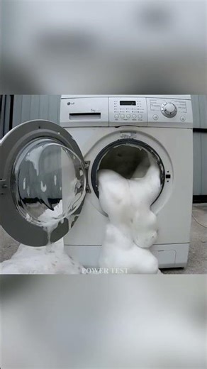 Experiment Coca Cola Mentos vs Washing Machine