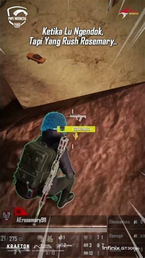 KETIKA LU NGENDOK, TAPI YANG RUSH ROSEMARY😃 #2026PMPLIDSPRING #PMPLISBACK #SHORTS