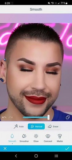 How I Edit My Makeup Photos With Facetune 2! #Shorts #makeupshorts