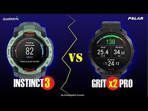 Garmin Instinct 3 vs Polar Grit X2 Pro: Battle of the Rugged GPS Watches