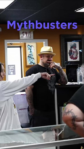 1.6K views · 31 reactions | Tattoo Edition pt. 2! (piercing edition coming next) Comment any myths you’ve heard so we can see what people are saying out there! #mythbusters #tattoo #steelandinkstudiostl #steelandinktattoostl #piercing #mythbusting #mythbusterstattooedition | Steel and Ink Tattoo Studio | Facebook