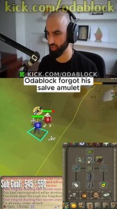 Forgot my amulet #osrs #runescape #odablock | Odablock