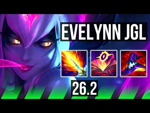 EVELYNN vs JARVAN IV (JGL) | 56K damage | EUW Master | 26.2