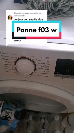 Diagnostic et réparation des sèche-linge: Erreur f03 - Solutions faciles à la maison