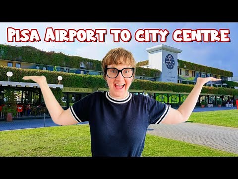 How to Get from Pisa Airport to City Centre 🇮🇹 Public Transport in Pisa Italy