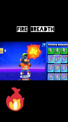 Fire Breadth 🔥 part 1‪@BabyYodaTV‬ || Victory Animation 🎮|| stumble guys #stumbleguys #brawlstars