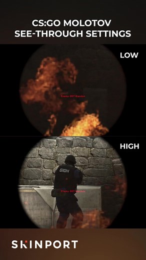 How to See Through Molotov in CS:GO
