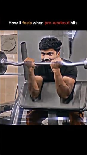 How it feels when pre-workout hits.#trindingknow #viralshortknow #fypyoutube #gymmotivation #gym