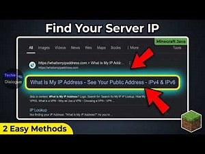 How to Find Your Minecraft Server IP Address in 2 Easy Ways (Java Edition Tutorial)