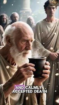 Socrates' Death Why Did He Drink Poison #historyshorts #history #truestory