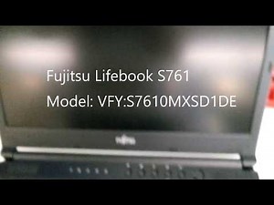 Fujitsu LIFEBOOK S761 Notebook - VFY:S7610MXSD1DE