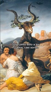 Goya pintó esto a los 72 años 🐐