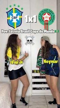BRASIL 1x1 MARROCOS, NEYMAR BANCO, ENDRICK X ANCELOTTI E GOLAÇO VINI JR☠️🇧🇷🇲🇦