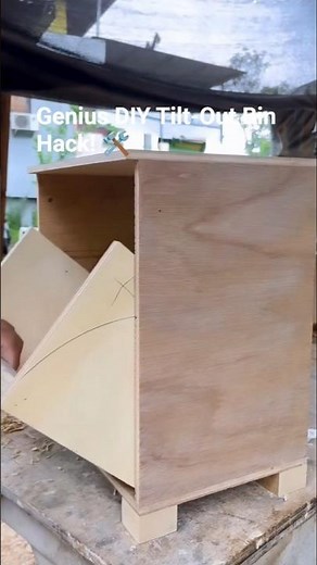 How to Build a DIY Tilt-Out Storage Cabinet
