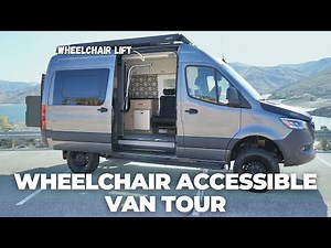 The Most BEAUTIFUL Custom Wheelchair Accessible Van | VAN TOUR