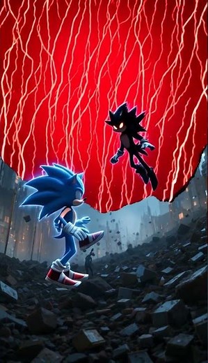 Hyper Sonic vs Dark Sonic 🔥 Ultimate Final Battle Across Dimensions!