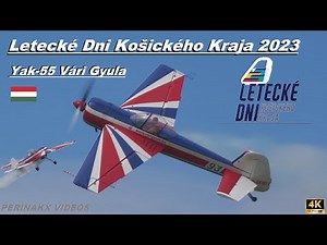 Yakovlev Yak-55 ▲ Vári Gyula 🇭🇺 ▲ Košice Airshow 2023