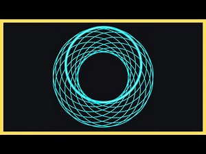AMAZING Pendulum Wave Moves In A Circular Pattern | Dorian Mode | Polyrhythms