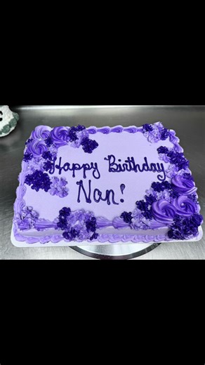 Delicious Purple Quarter Sheet Cake Ideas