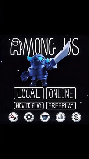 Among us Clash #clashroyale #shorts #supercell