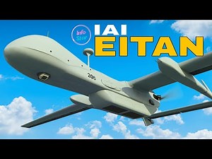 The IAI Eitan combat drone of Israel