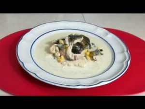 Chicken Fajitas with Cream and Poblano Chile