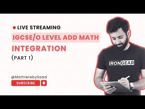 IGCSE/O Level Add Maths - Integration - Part 1