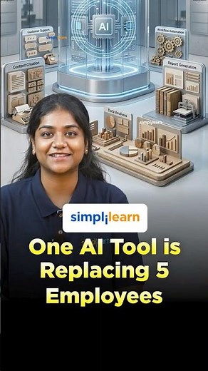 How AI Is Redefining Every Job in 2026| Is AI Coming for Your Job? | #Shorts | #Simplilearn