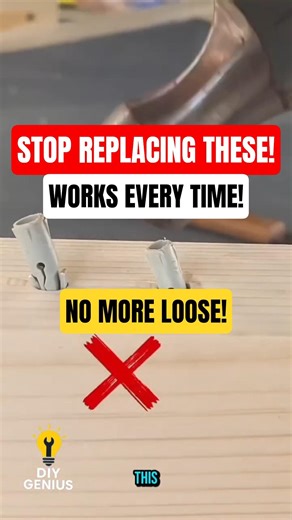 This Simple Trick Fixes Plastic Anchors Perfectly #diy #lifehacks #shorts