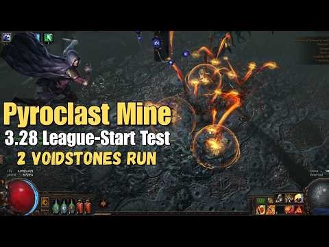 Pyroclast Mine Trickster Eater & Exarch Leaguestart Practice Run