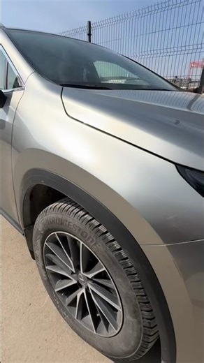 Aluminum panel PDR repair on Lexus fender and door! #pdr #bulgaria