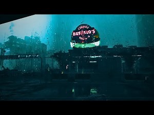 Cyberpunk 2077 11 Hour ASMR in The Rain