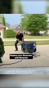 14K views · 80 reactions | Replace your Generator with Batteries #electricity | Everyday Home Repairs | Facebook