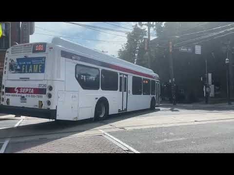 SEPTA 2024 New Flyer XDE40 #3726 on Route 101 [D1]