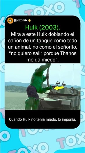 Hulk (2003) #curiosidades