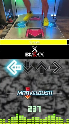 Scream by Michael & Janet Jackson | #ddr #dancedancerevolution #stepmania #itgmania #shorts