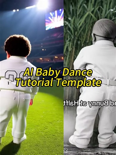 📽️ Tutorial: How to make this viral Super Bowl baby video! AI baby halftime show tutorial 1️⃣ Download the ready template on Kling AI 2️⃣ Choose your baby’s photo or video 3️⃣ Apply the effect when you open the copied link 4️⃣ Add the hashtags ✅ Done! Share and go viral! #KlingAI #Aibabydance #SuperBowl #HalftimeShow #BadBunnyBaby The Super Bowl Baby Halftime Show is blowing up TikTok! 🕺🍼