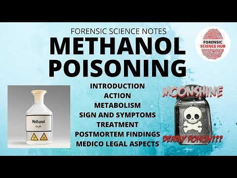 Methanol poisoning | Toxicology | Notes | UGC NET forensic science