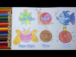 Wow! Begini Cara Menggambar Hewan Dari Bentuk Lingkaran - Mudah Sekali