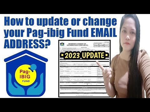 How to update or change your PAG-IBIG FUND Email Address?