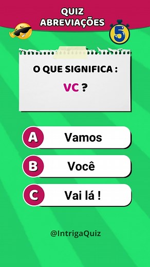 Quiz de Abreviações: Teste Seu Conhecimento!